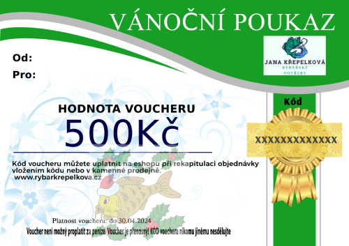 Vánoční poukaz 500Kč