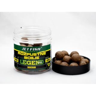 JET FISH Legend Range - Rozpustné boilie 24mm 250ml Seafood-švestka /česnek